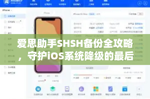 爱思助手SHSH备份全攻略，守护iOS系统降级的最后防线